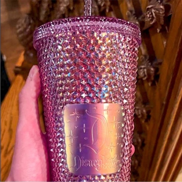 Disneyland Geometric Starbucks Pink Tumbler - Picture 6 of 10